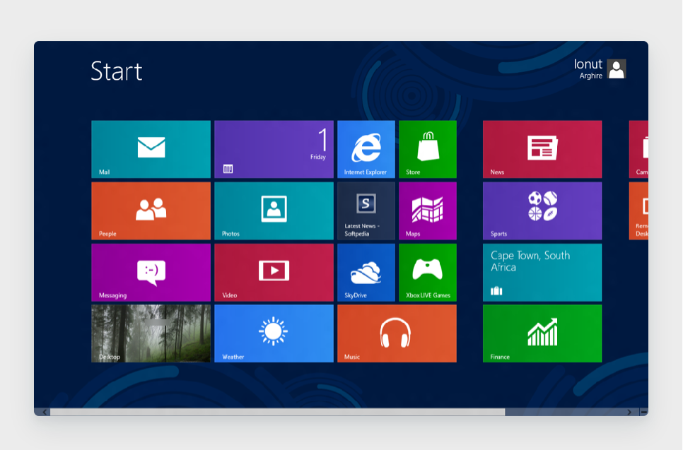 反面案例1:普遍不被大众接受的 Modern UI