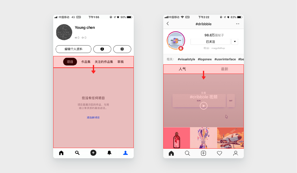 应用案例3：Behance、Instagram